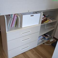 ニトリ システムベッドデスク 学習机 の画像