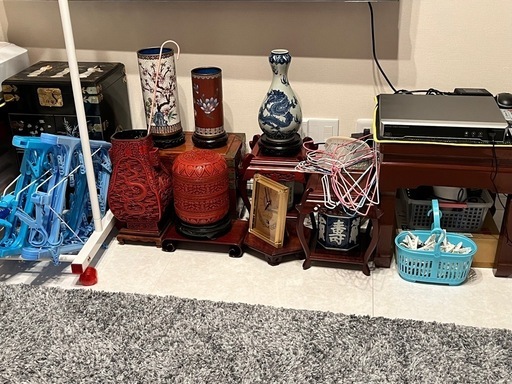 中国系　骨董品、家具、雑貨まとめて