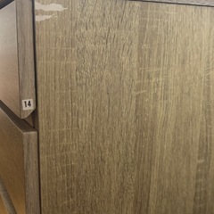 LOWYA ロウヤ デスク パソコンデスク 学習机 勉強机 幅90cm 収納付き マガジンラック キーボード収納 オークの画像