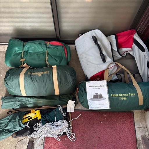 Coleman テント タープ セット