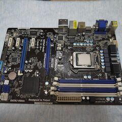 CPU付　マザーボード　ASRock H67DE　ジャンク