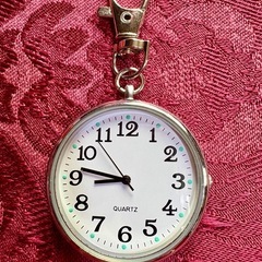 【介護用品16】【美品】Quartz懐中時計・クォーツ ナースウ...
