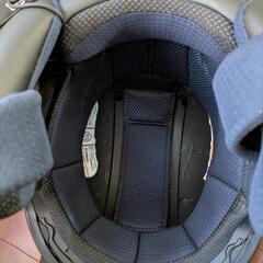 YAMAHA　ヘルメット　ミラーシールド　インカム付きの画像