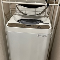 【受渡予定者有】ランドリーラック、洗濯ラックの画像