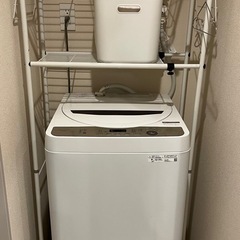 【受渡予定者有】ランドリーラック、洗濯ラックの画像