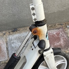 値下げしました！キックスクーター　大人もギリいける？！の画像