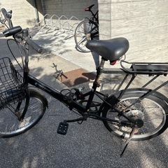 【取引完了】 折りたたみ自転車の画像