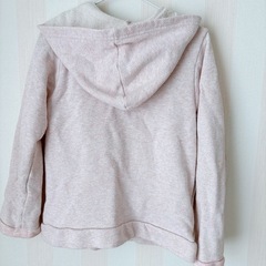 👧130cmキムラタン*ビケットクラブのフード付きパーカー中古美品!!の画像