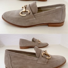 STELE EU39サイズ(24cm)モカシン グレーの画像