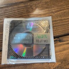 MDデッキ　調整用テストディスク　未使用