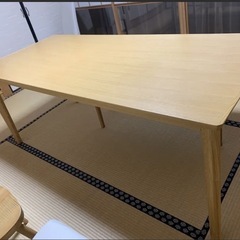 ダイニングテーブル　6人　180㎝　ニトリ