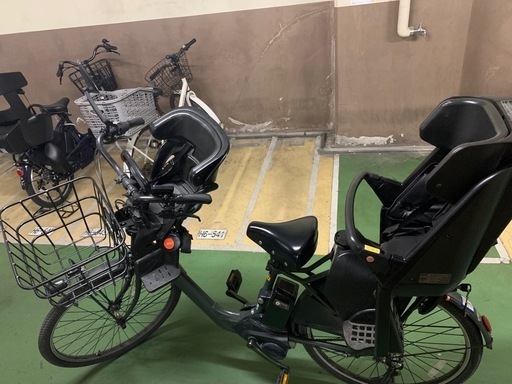 子ども乗せ電動自転車