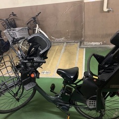 子ども乗せ電動自転車