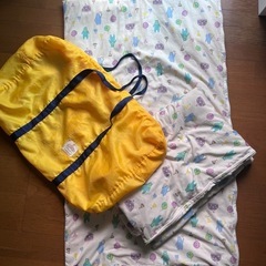 【保育園】お昼寝布団　薄手　持ち運びしやすい
