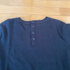 【Ｌ】ワッフル長袖Tシャツの画像