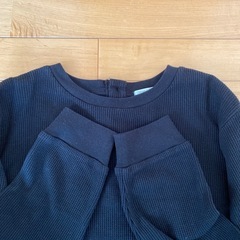 【Ｌ】ワッフル長袖Tシャツの画像