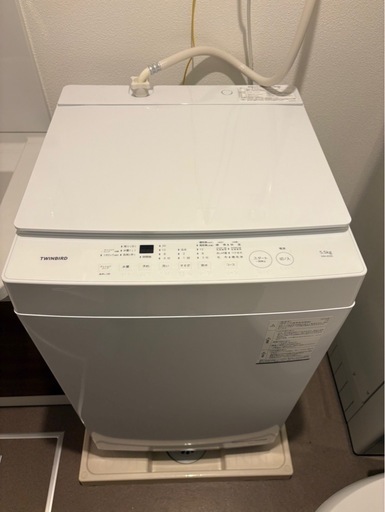 全自動電気洗濯機　5.5kg　美品