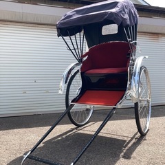 観光用の2人乗り人力車を格安で貸します！【全国OK】