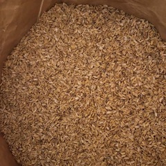 籾殻　米袋いっぱいの画像