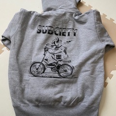 Subciety パーカー グレーの画像
