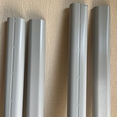 因幡電工　イナバ　エアコンの配管カバー　ウォールコーナー　スリムダクトLD-70-G 2つセット の画像