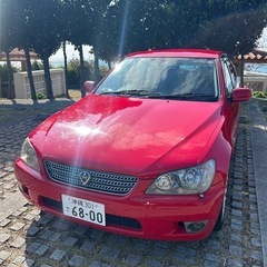 トヨタ　アルテッツァ　赤　2004 RS200