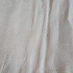 お値下げ中！中古品 昭和レトロ 着物 帯 白 シミくすみあり リメイク向きの画像