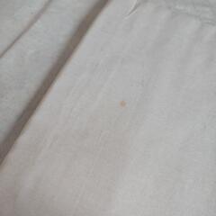 お値下げ中！中古品 昭和レトロ 着物 帯 白 シミくすみあり リメイク向きの画像