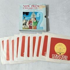 レコード　中学英語教科書準拠 new prince englis...