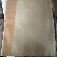 古い書道の用紙の画像
