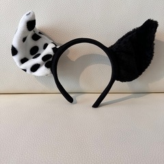 ☆1度着用☆120　ダルメシアン仮装ドレスの画像