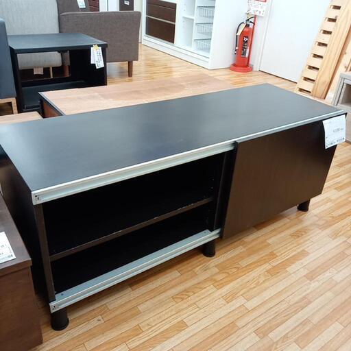 ★ジモティ割あり★ IKEA　TV台　ダークブラウン　クリーニング済　YJ5549