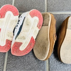 【まとめ売り】15センチ 1歳2歳 子ども靴　トミカ プラレールの画像