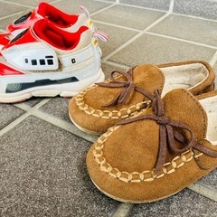 【まとめ売り】15センチ 1歳2歳 子ども靴　トミカ プラレールの画像