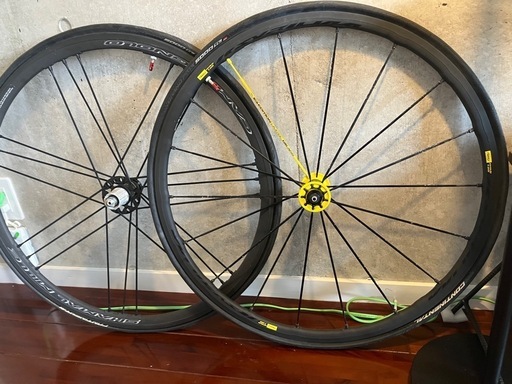 【値下げ】ロードバイクホイール　ホイールバッグ付