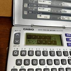 電子辞書 カシオEX－wordの画像