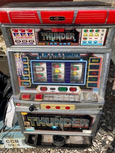 サンダー　パチスロ　実機　ジャンク