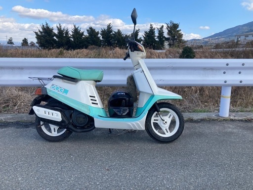 激レア！ペリカンジョグ純正色全塗装！実働！ ペリカンジョグ27v レアなパステルカラー ( てつお) 田主丸のヤマハの