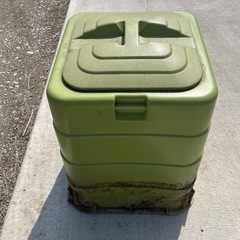 【追加納品】ミニわんだーBOX コンポスト 生ゴミ減容 汚れありの画像