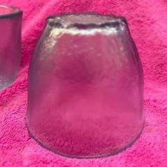 ガラスのグラス2個の画像