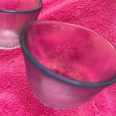 ガラスのグラス2個