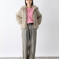 定価6600円JEANASIS シンプルニット400円の画像