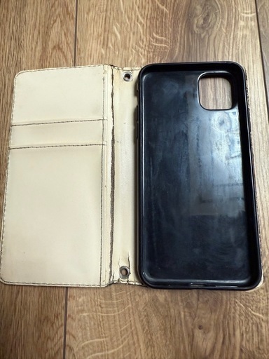 iPhone１１promax手帳型スマホケース(西陣織)