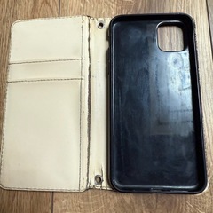 iPhone１１promax手帳型スマホケース(西陣織)の画像