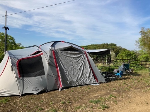 ★キャンプ★Colemanの2ルームテントとハイチェアーのセット