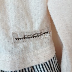 👧95cmキムラタン*Biquette Club長袖トップス美品‼の画像