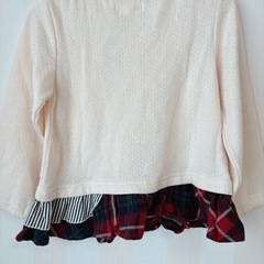 👧95cmキムラタン*Biquette Club長袖トップス美品‼の画像