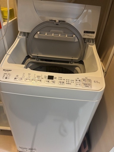 シャープ洗濯乾燥機6.5kg