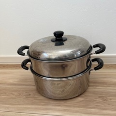 蒸し器　2段