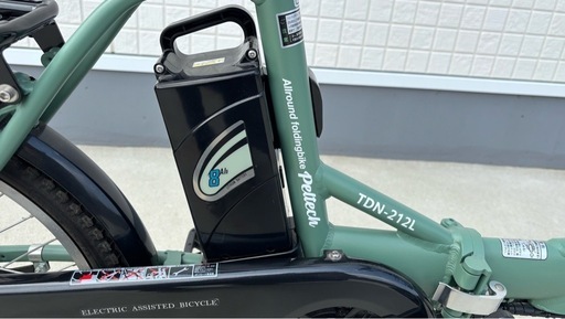 PELTECH(ペルテック) アルミ折り畳み電動アシスト自転車 20インチ折り畳み外装6段変速TDN-212L